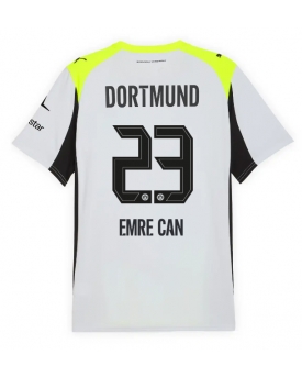 Borussia Dortmund Emre Can #23 Maglia Gara Trasferta Repliche 2025-26 Maniche Corte Borussia Dortmund Emre Can #23 Maglia Gara Trasferta Repliche 2025-26 Maniche Corte